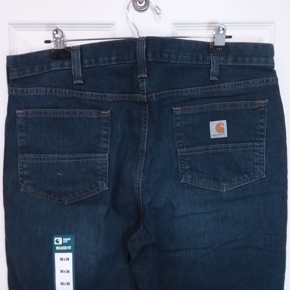 Carhartt Jeans Mens Carhartt Rugged Flex 5 Pocket Relaxed Fit Jean